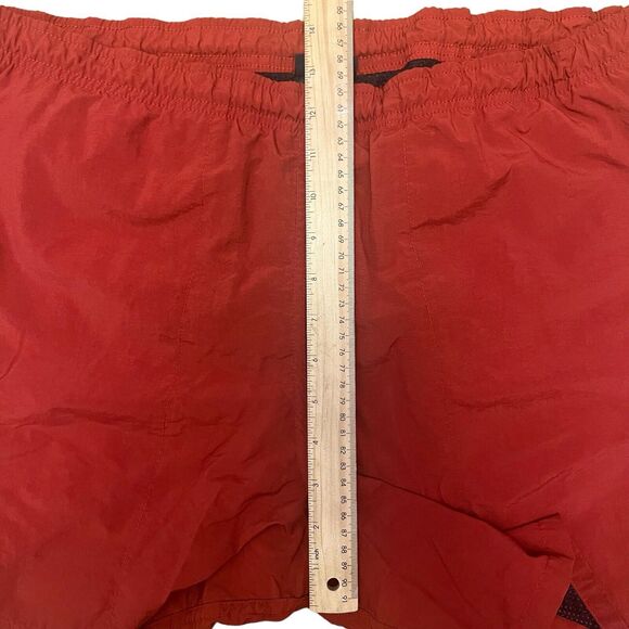 REI Shorts Men's Med Red Nylon Mesh Lined Swim Trunks - Picture 11 of 11